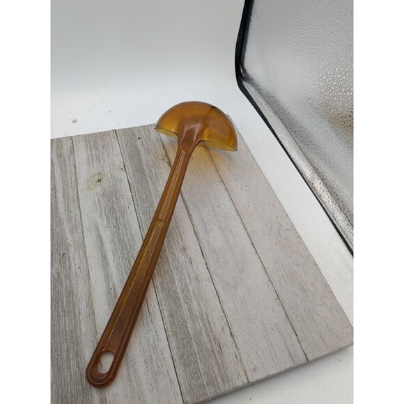 Vintage Ultratemp Soup Ladle Amber Turner Flipper Robinson - Picture 3 of 9
